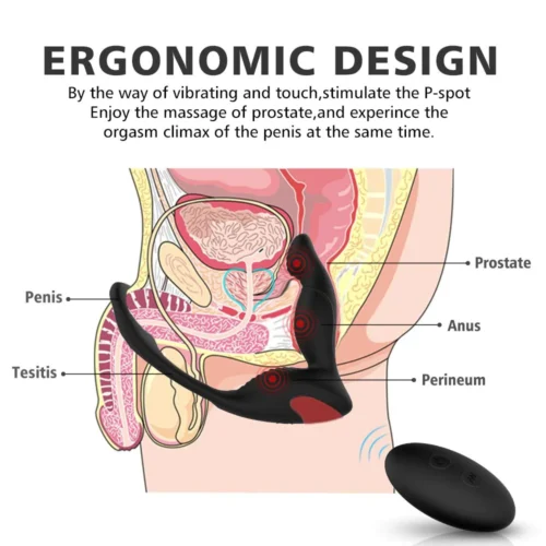 AXE 3 in 1 Prostata-Massagegerät So verwenden Sie das Prostata-Massagegerät Luxus für Erwachsene