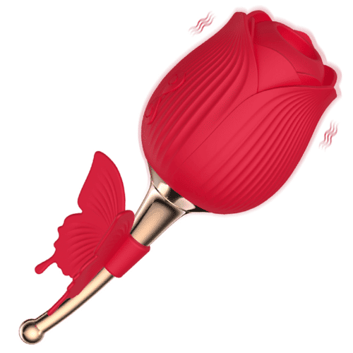 Rose Butterfly Vibrator Adult Luxury