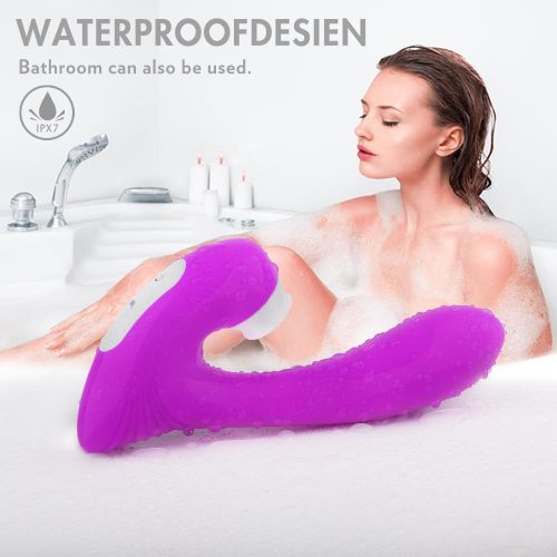 Aura-Oceanus® Vibrator zum Lecken & Saugen (Rosa) Luxus für Erwachsene