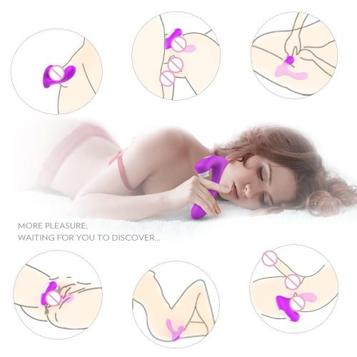 Aura-Oceanus® Vibrator zum Lecken & Saugen (Rosa) Luxus für Erwachsene