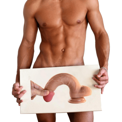 Dean Menschenähnlicher realistischer Dildo (21 cm x 4 cm) Luxus für Erwachsene