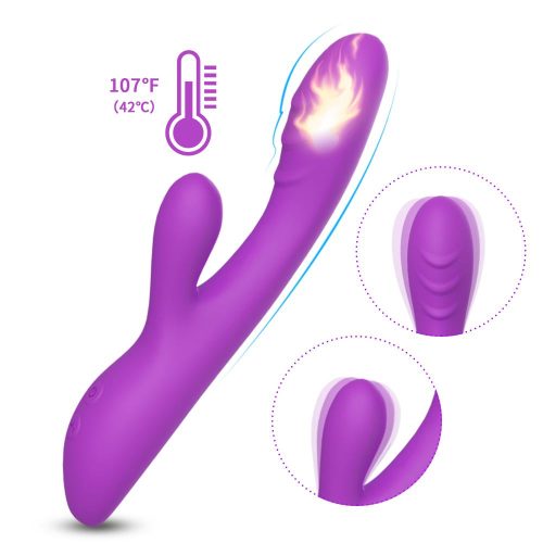 Dixi Heating Clitoral Rabbit Vibrator Adult Luxury