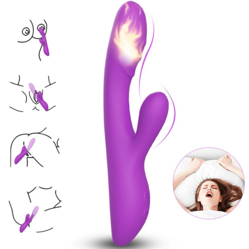 Dixi Heating Clitoral Rabbit Vibrator Adult Luxury