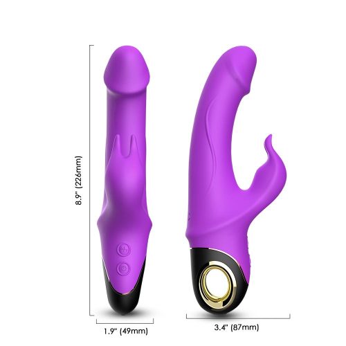 Bezaubernd® Der superleise rotierende Kaninchenvibrator Luxus für Erwachsene