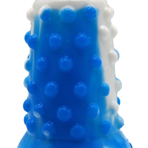 FAAK SILICONE DILDO (Blue and White) Adult Luxury