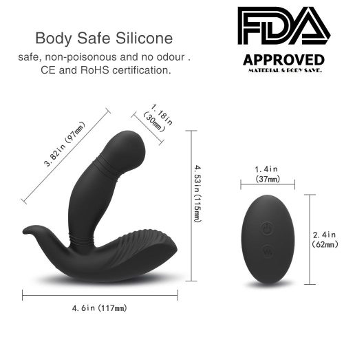 FDA Approved Prostate Massager With Remote Adult Luxury