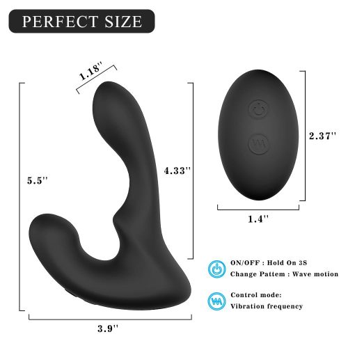 FDA Approved Remote Control Prostate Massager Adult Luxury