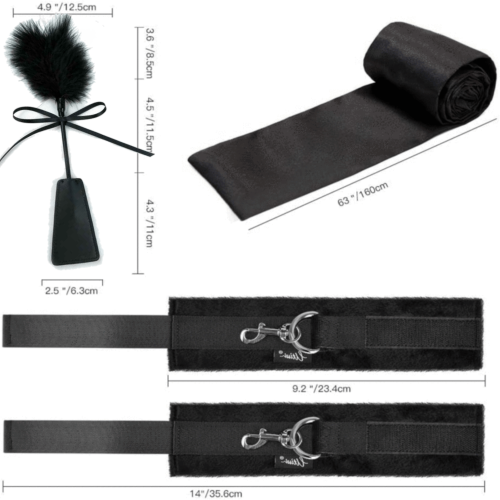 Intimacy Delux Bondage Bed Kit Adult Luxury