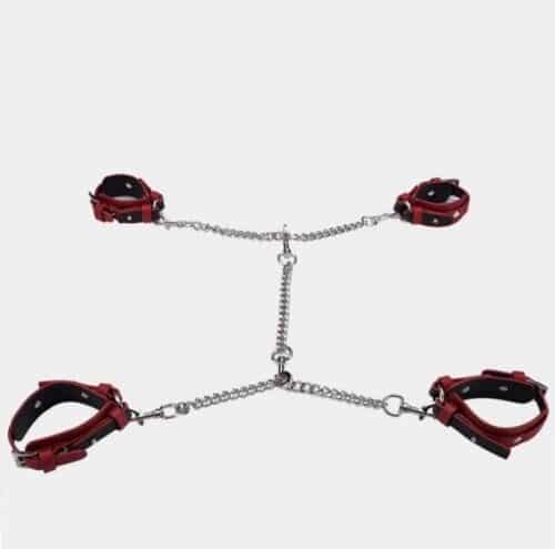 Premium Leather Bondage Set Adult Luxury