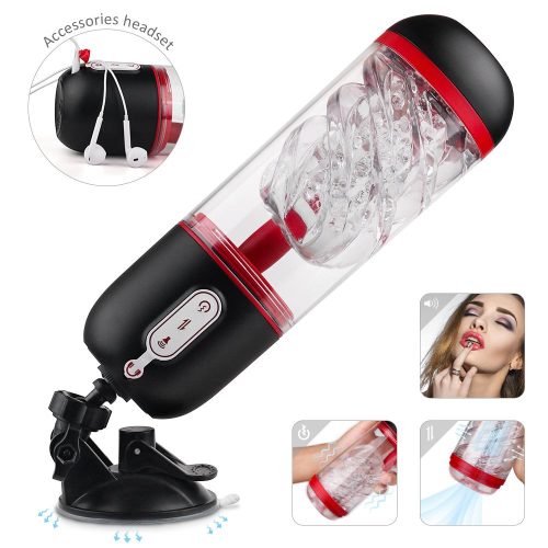 AUTOMAX VACUUM PRO Masturbator & Penisvergrößerer (Schwarz) Erwachsene Luxus