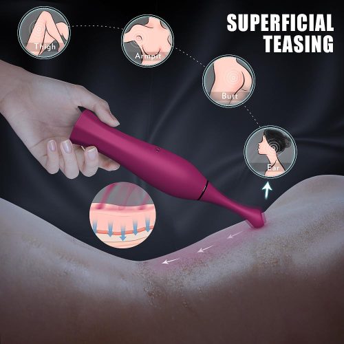 The Goddess" Wand Flickering Clitoral Vibrator Adult Luxury