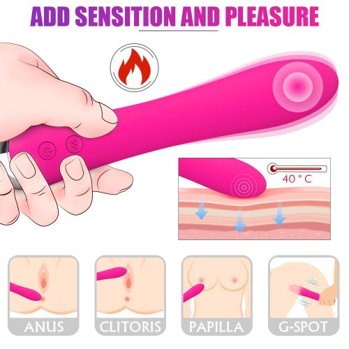 Glamorous Silent Heating Vibrator Adult Luxury