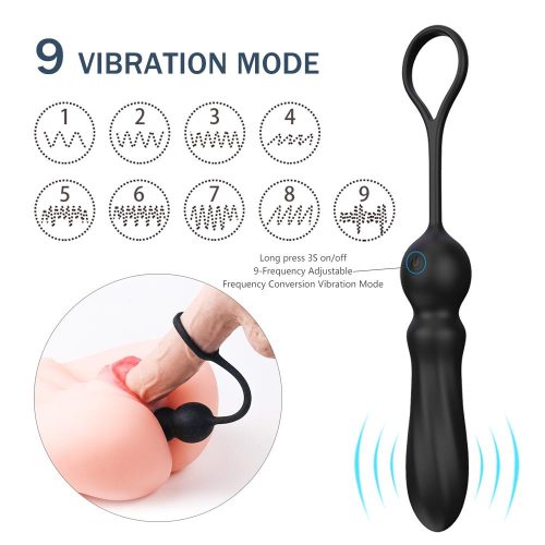 Unisex Magic Vibe 5 in 1 Vibrating Anal Sex Toy Adult Luxury