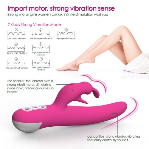 Cavali Luxury Rotating 360° Rabbit Vibrator Adult Luxury