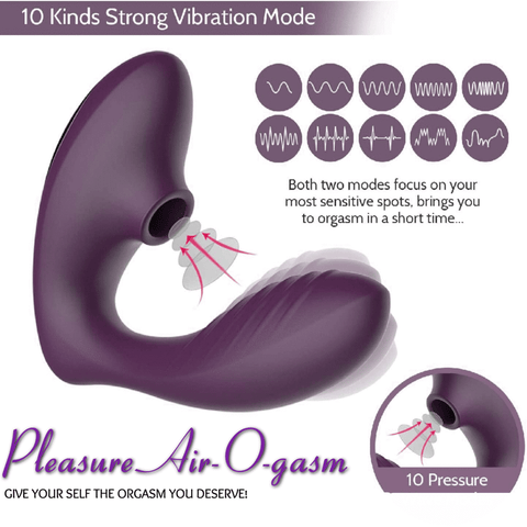 Pleasure Air-O-gasm Tracy's dog vibrator