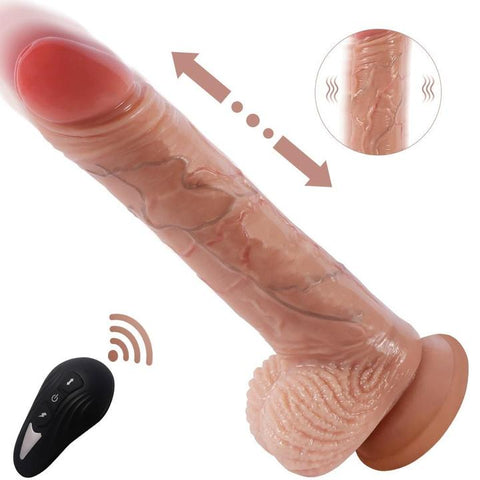 Faithful Realistic Trusting Vibrating Dildo