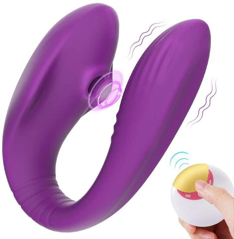 Diversion™ Couples Sucking Vibrator